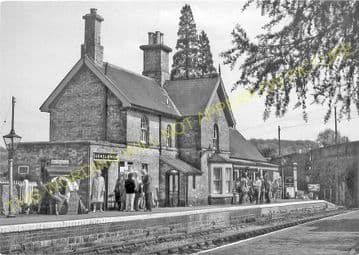 Arley Railway Station Photo. Bewdley - Highley. Hampton Loade Line. GWR. (7)