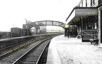 Armadale Railway Station Photo. Bathgate - Westcraigs. North British Railway (1).