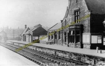 Armley & Wortley Railway Station Photo. Leeds to Bramley and Bradford Line. (1)..