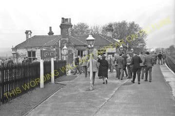 Arthington Railway Station Photo. Horsforth to Pool and Weeton Lines. (5)