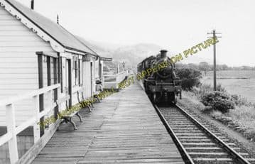 Arthog Railway Station Photo. Dolgelly to Barmouth & Fairbourne Lines. (3)