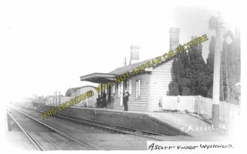 Ascott-under-Wychwood Railway Station Photo. Charlbury - Shipton. (6)