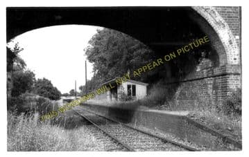 Ash Green Railway Station Photo. Wanborough - Tongham. Guildford to Farnham. (1)..
