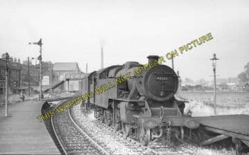 Ashbourne Railway Station Photo. Clifton - Thorpe Cloud. Rocester Line (6)