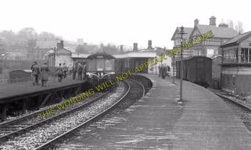 Ashbourne Railway Station Photo. Clifton - Thorpe Cloud. Rocester Line (7)