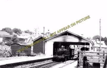 Ashburton Railway Station Photo. Buckfastleigh, Staverton and Totnes Line. (18)