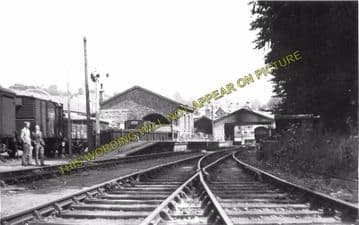Ashburton Railway Station Photo. Buckfastleigh, Staverton and Totnes Line. (5)