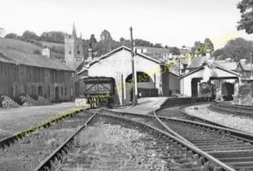 Ashburton Railway Station Photo. Buckfastleigh, Staverton and Totnes Line. (8)