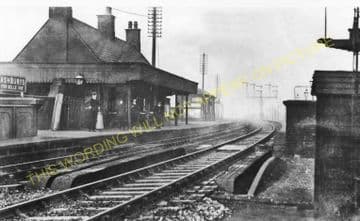 Ashbury's Railway Station Photo. Ardwick - Gorton. Manchester to Fairfield. (4)