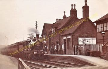 Ashby-de-la-Zouch Railway Station Photo. Swannington to Moira & Worthington (7)