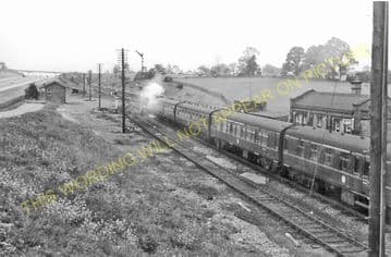 Ashby Magna Railway Station Photo. Lutterworth - Whetstone. Great Central. (3)