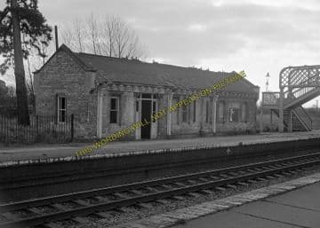 Ashchurch Railway Station Photo. Cleeve to Tewkesbury Bredon and Beckford. (16)