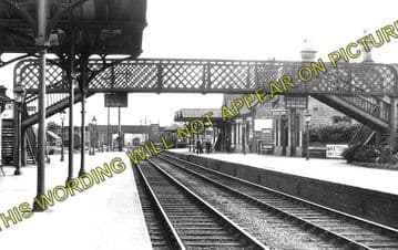 Ashchurch Railway Station Photo. Cleeve to Tewkesbury Bredon and Beckford. (2)