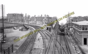 Ashchurch Railway Station Photo. Cleeve to Tewkesbury Bredon and Beckford. (3)