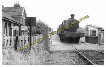 Ashcott & Meare Railway Station Photo. Glastonbury - Shapwick. S&DJR. (10)