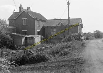 Ashcott & Meare Railway Station Photo. Glastonbury - Shapwick. S&DJR. (16)