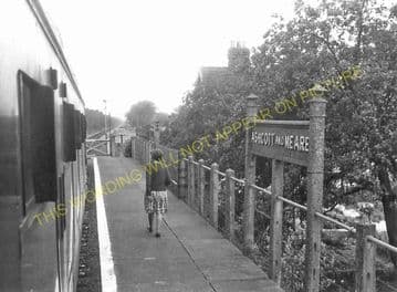 Ashcott & Meare Railway Station Photo. Glastonbury - Shapwick. S&DJR. (17)