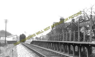 Ashcott & Meare Railway Station Photo. Glastonbury - Shapwick. S&DJR. (2)