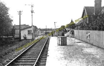 Ashcott & Meare Railway Station Photo. Glastonbury - Shapwick. S&DJR. (3)