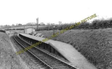 Ashdon Railway Station Photo. Bartlow - Saffron Walden. Audley End Line. (4)
