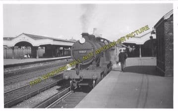 Ashford Railway Station Photo. Pluckley - Smeeth Line. SE&CR. (10)