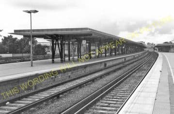 Ashford Railway Station Photo. Pluckley - Smeeth Line. SE&CR. (15)