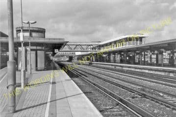 Ashford Railway Station Photo. Pluckley - Smeeth Line. SE&CR. (18)