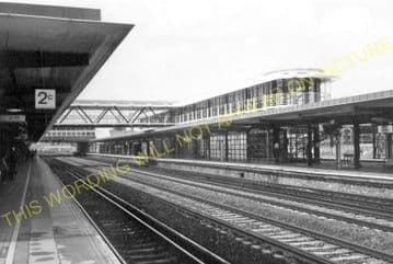 Ashford Railway Station Photo. Pluckley - Smeeth Line. SE&CR. (19)