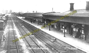 Ashford Railway Station Photo. Pluckley - Smeeth Line. SE&CR. (4)