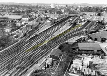 Ashford Railway Station Photo. Pluckley - Smeeth Line. SE&CR. (6)