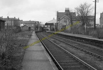 Ashington Railway Station Photo. Newbiggin - North Seaton. Bedlington Line (13).