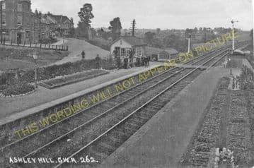 Ashley Hill Railway Station Photo. Stapleton Road - Filton. Patchway Line. (12)
