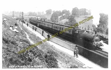 Ashley Hill Railway Station Photo. Stapleton Road - Filton. Patchway Line. (2)