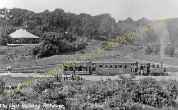 Ashover Butts Railway Station Photo. Clay Cross Line. Ashover Light Railway. (4)