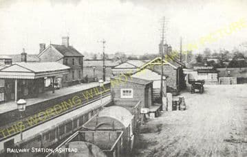Ashtead Railway Station Photo. Epsom - Leatherhead. Sutton to Effingham Jc. (15)
