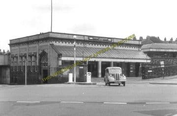 Ashton Charlestown Railway Station Photo. Droylsden - Stalybridge. L&YR. (1)
