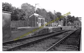 Ashurst Railway Station Photo. Groombridge - Cowden. Edenbridge Line. (4)