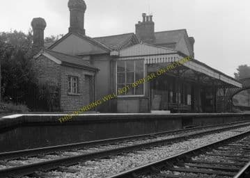 Ashurst Railway Station Photo. Groombridge - Cowden. Edenbridge Line. (9)