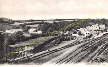 Ashwater Railway Station Photo. Halwill Junction - Tower Hill. (13)