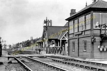Ashwell Railway Station Photo. Whissendine - Oakham. Saxby to Seaton Line. (2)