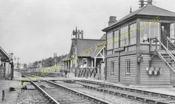 Ashwell Railway Station Photo. Whissendine - Oakham. Saxby to Seaton Line. (3)