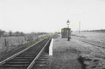 Aston Botterell Siding Railway Station Photo. Cleobury, Mortimer Line. (1)