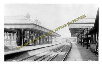 Atherton Central Railway Station Photo. Walkden - Daisy Hill. Hindley Line. (2)..
