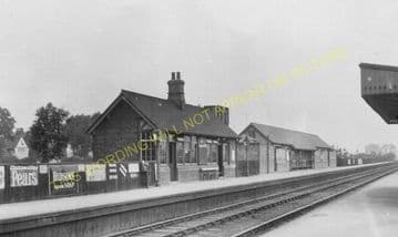 Attenborough Railway Station Photo. Trent - Beeston. Nottingham Line. (1)