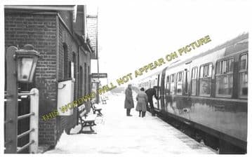 Attlebridge Railway Station Photo. Lenwade - Drayton. Norwich Line. M&GNR. (3)