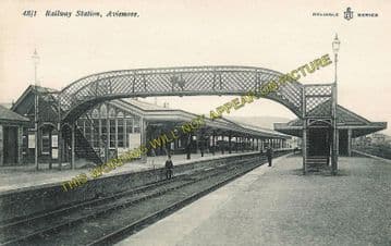 Aviemore Railway Station Photo. Kincraig to Carr Bridge and Boat of Garten. (2)