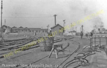 Avonmouth Dock Railway Station Photo. Henbury and Pilning Lines. GWR. (22)