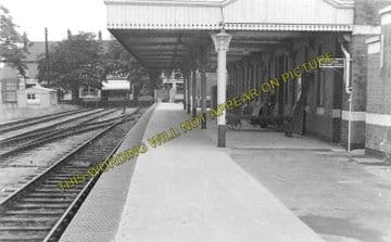 Avonmouth Railway Station Photo. Henbury and Pilning Lines. Great Western. (2)