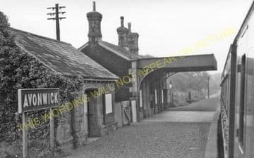 Avonwick Railway Station Photo. Brent - Gara Bridge. Kingsbridge Line. GWR. (3)