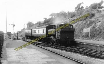 Axbridge Railway Station Photo. Winscombe - Cheddar. Yatton to Wells Line. (6)